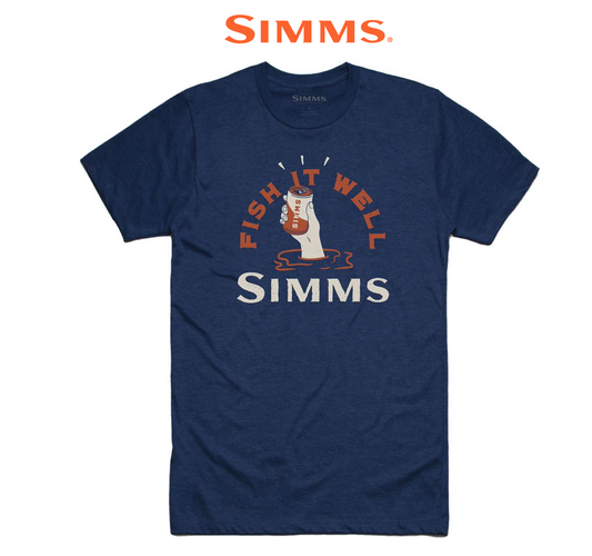 Simms Men's Cheers Fish It Well Tee