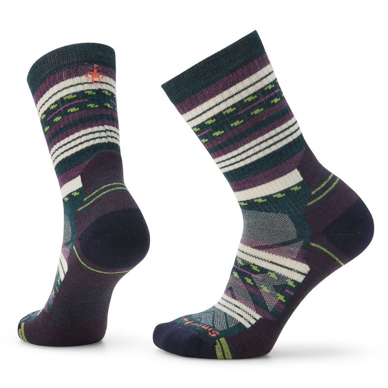 Load image into Gallery viewer, Smartwool Women&#39;s Hike Light Cushion Margarita Crew Socks
