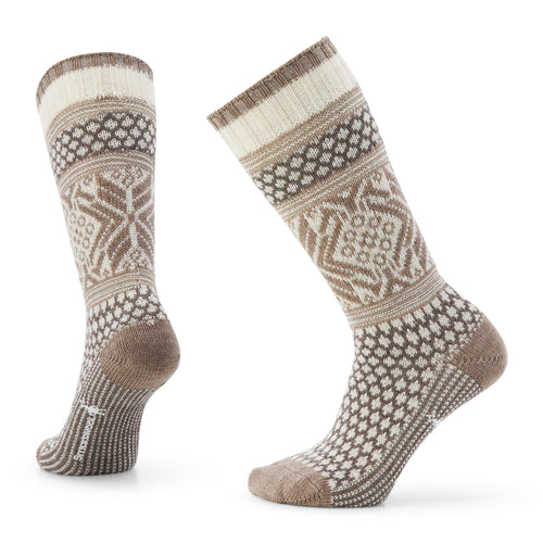 Smartwool Everyday Popcorn Snowflake Pattern Crew Socks