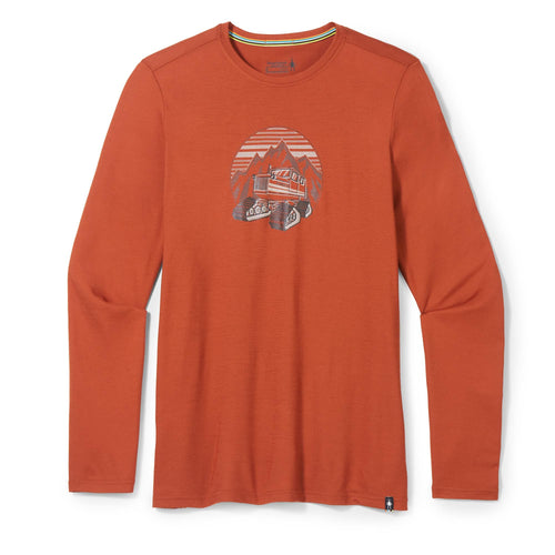 Smartwool Men’s Snowcat Trek Long Sleeve Graphic Tee