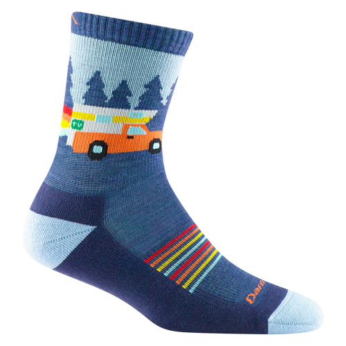 Darn Tough Hike/Trek - Kids Van Wild Micro Crew Lightweight Hiking Sock