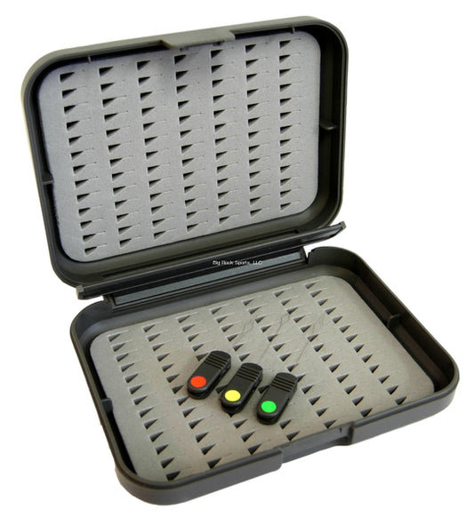 Dragonfly Double Sided Foam Fly Box with Fly Threader